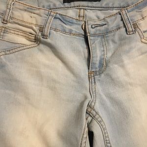 Twentyone black pants mezclilla 9/10